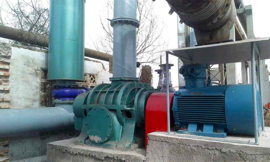 電鍍廠用羅茨風機案例